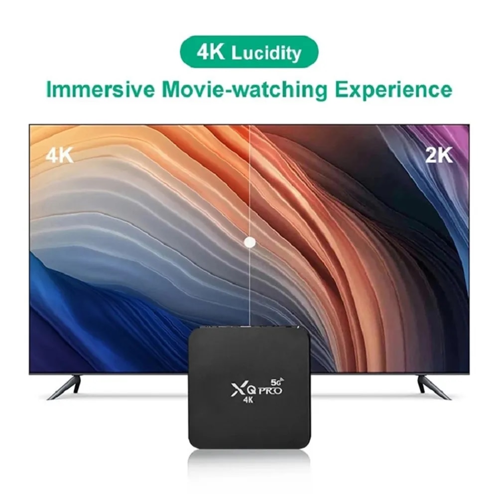 Smart TV BOX Android 2.4G 5G WiFi 1GB RAM 8GB ROM 3D Youtube Media Player 4K Set top Smart Tv Box Global Version. 