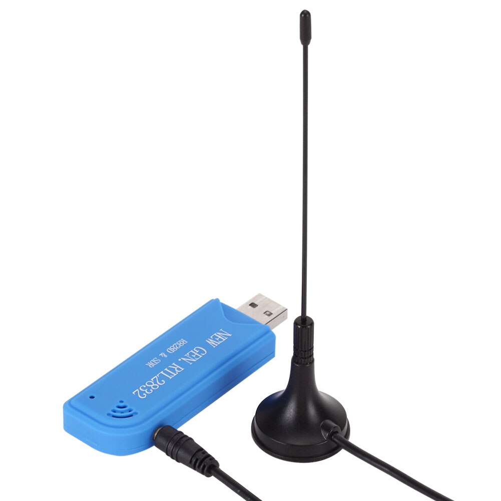 Mini Digital USB 2.0 TV  DAB FM RTL2832U R828D SDR RTL-SDR A300U rtable 25MHz-1760MHz TV  Stick with. 