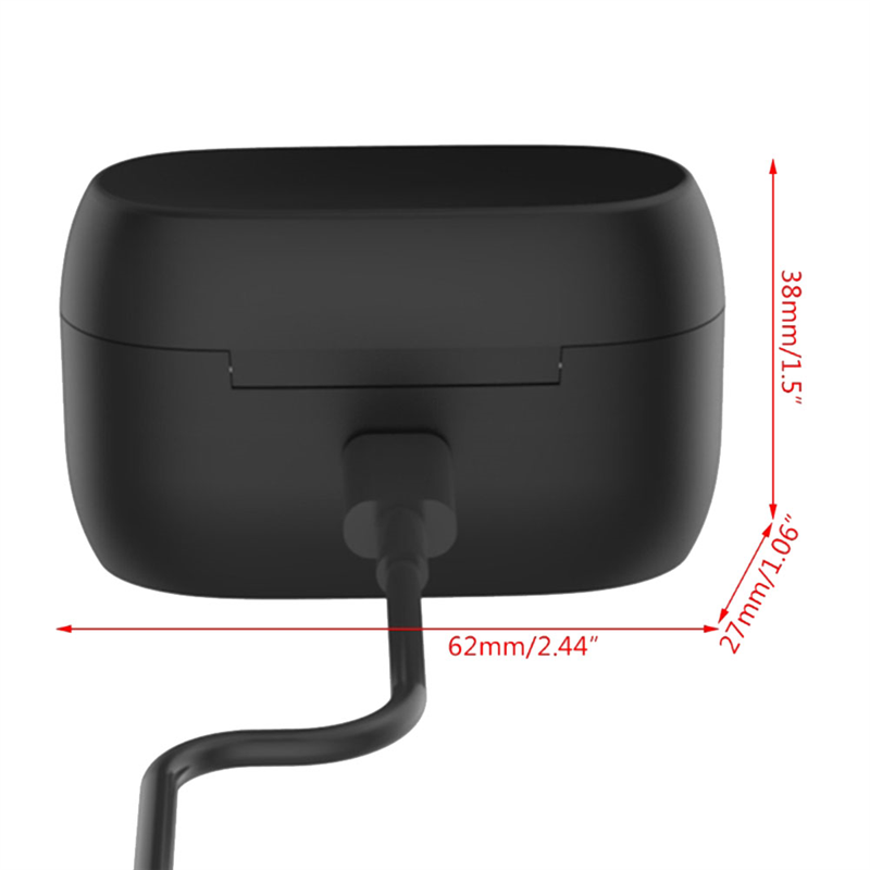 1Set for Jabra Elite 75T Charging Case Box for Jabra Elite Active 75T Wireless Bluetooth Earphone Charge Case Parts Accessories. 