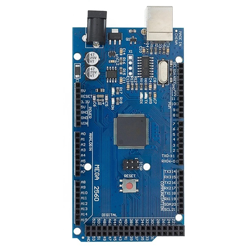 Pro Mini MEGA 2560 Mega+WiFi R3 ATmega2560 Chip CH340G for Arduino Mega R3 Development Board WeMos ESP8266 Replacement Accessories. 