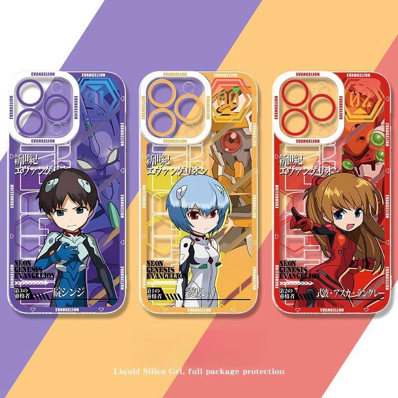 Anime Evangelion EVA 01 Case For Samsung Galaxy A06 A05 S A34 A35 A71 A55 A51 A24 A14 A15 A33 A73 A12 A32 A03 S23 S24 Ultra Plus. 