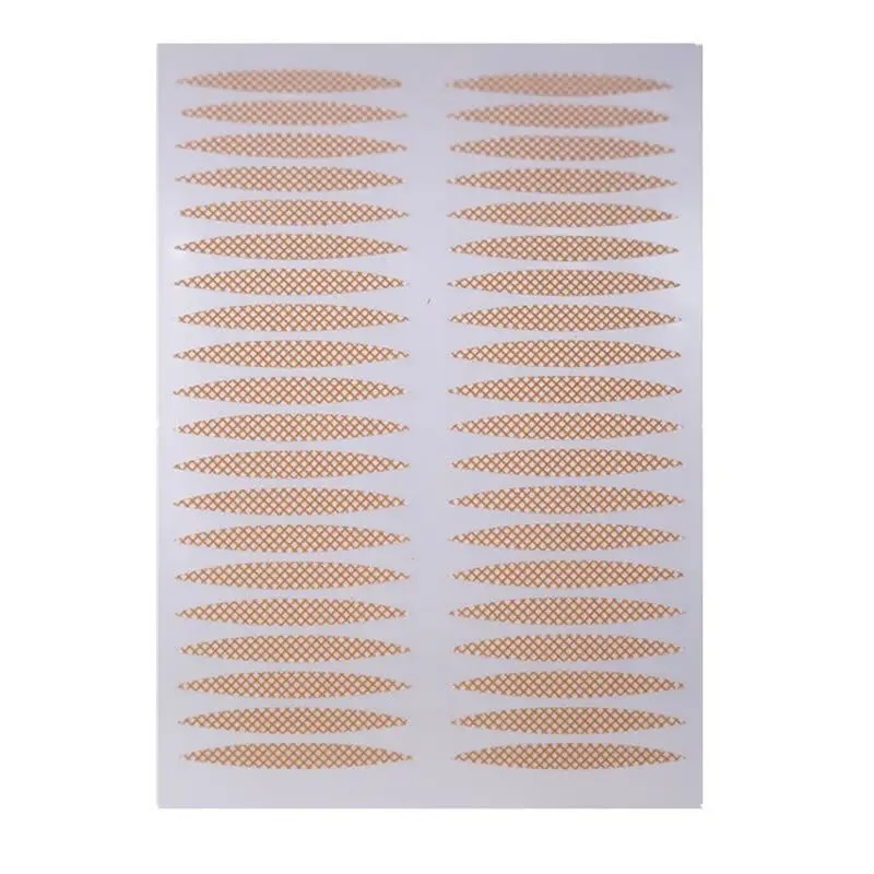 eyelid correction tape mesh Eyelid Stripe Big eyes Invisible double fold eyelid shadow sticker Double eyelid lifting strip. 