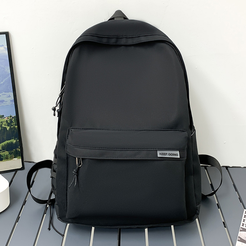 Backpack Bag Men's Simple and Versatile Large Capacity Computer Travel Backpack Female Junior High School Students High School Students College Students School Bags Men. 