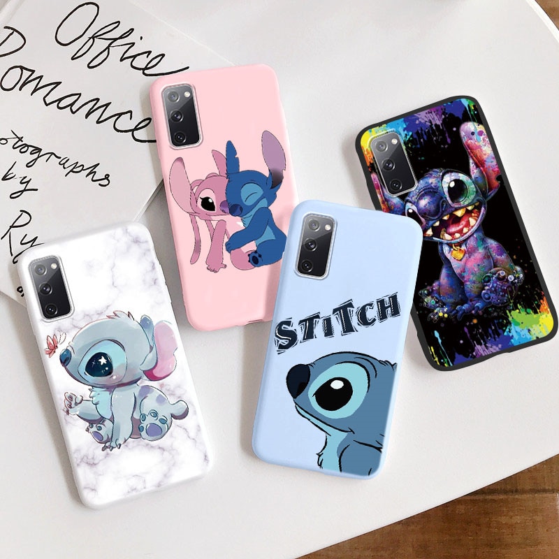For Samsung Galaxy S20 FE 5G Phone Case Disney Cartoon Lilo Stitch Silicone Fundas For Samsung S 20 FE S 20FE s20fe Back Cover