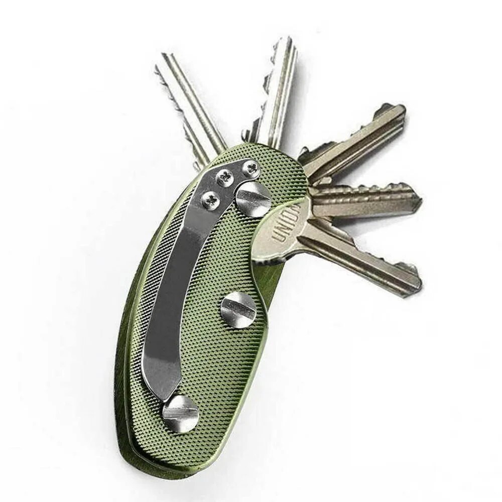 Smart Key Holder Portable Pouch Bag Case Wallet Holder Chain Car Key Wallet Housekeeper EDC Pocket Key Organizer Tools for Men. 