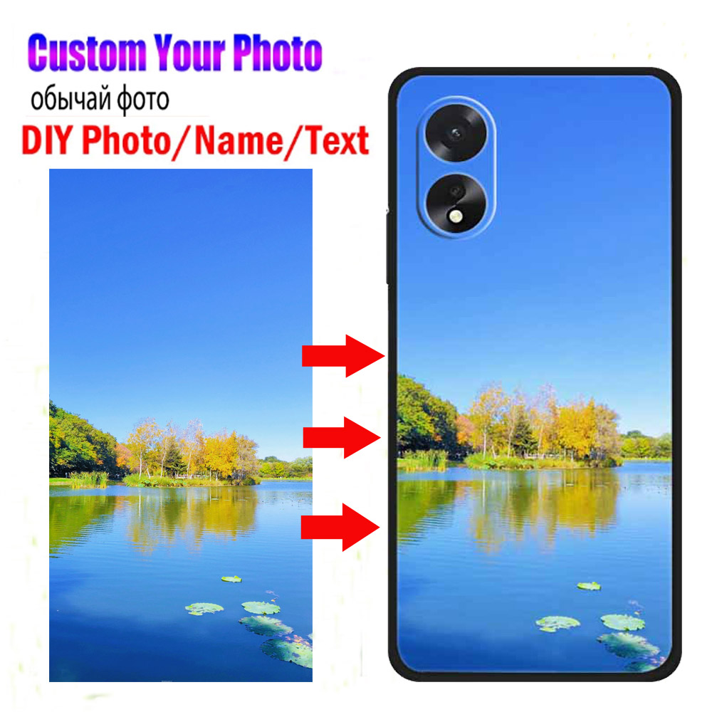Customized Phone Cases for Oppo A38 A58 4G A78 5G Cover DIY Design Photo Picture Name TPU Funda For OPPO A98 A1 5G Silicone Case. 