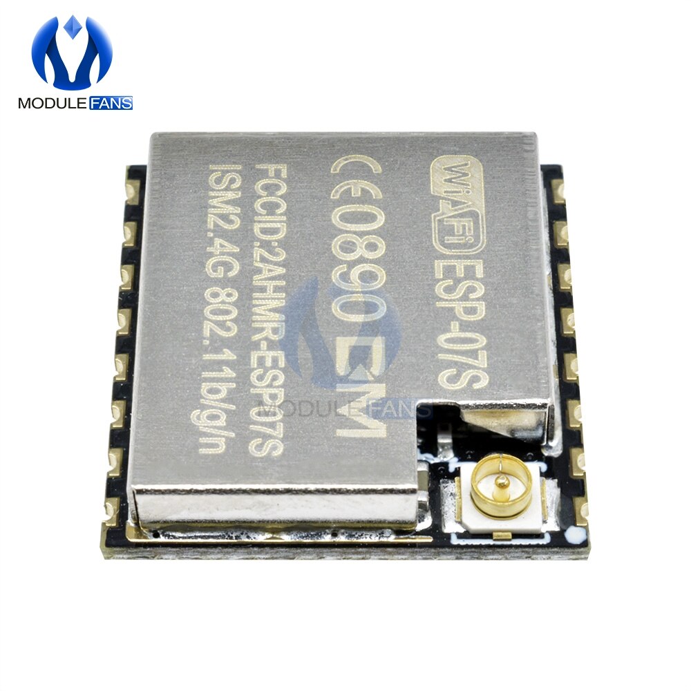 ESP8266 ESP07 ESP-07 ESP-07S Serial To WIFI Module Industrial Grade Wireless High Level Operate 3.3V Power Supply. 