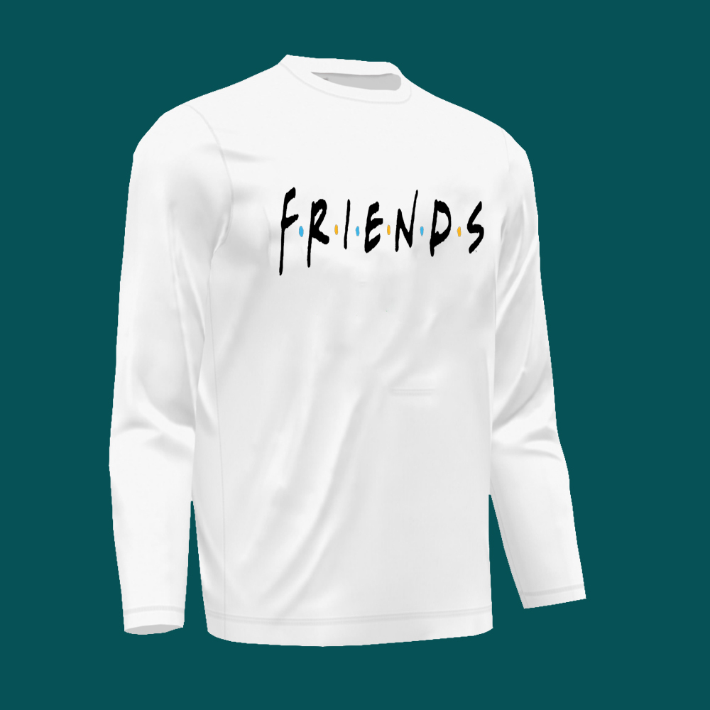 friends white shirt