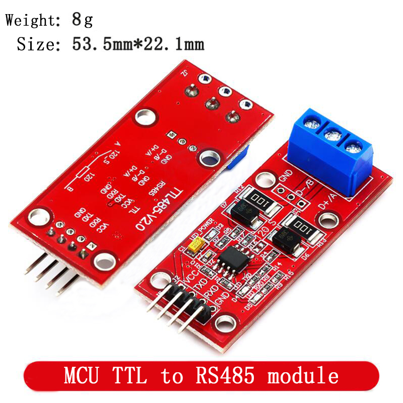 TTL Turn To RS485 Module Hardware Automatic Flow Control Module Serial UART Level Mutual Conversion Power Supply Module 3.3V 5V. 