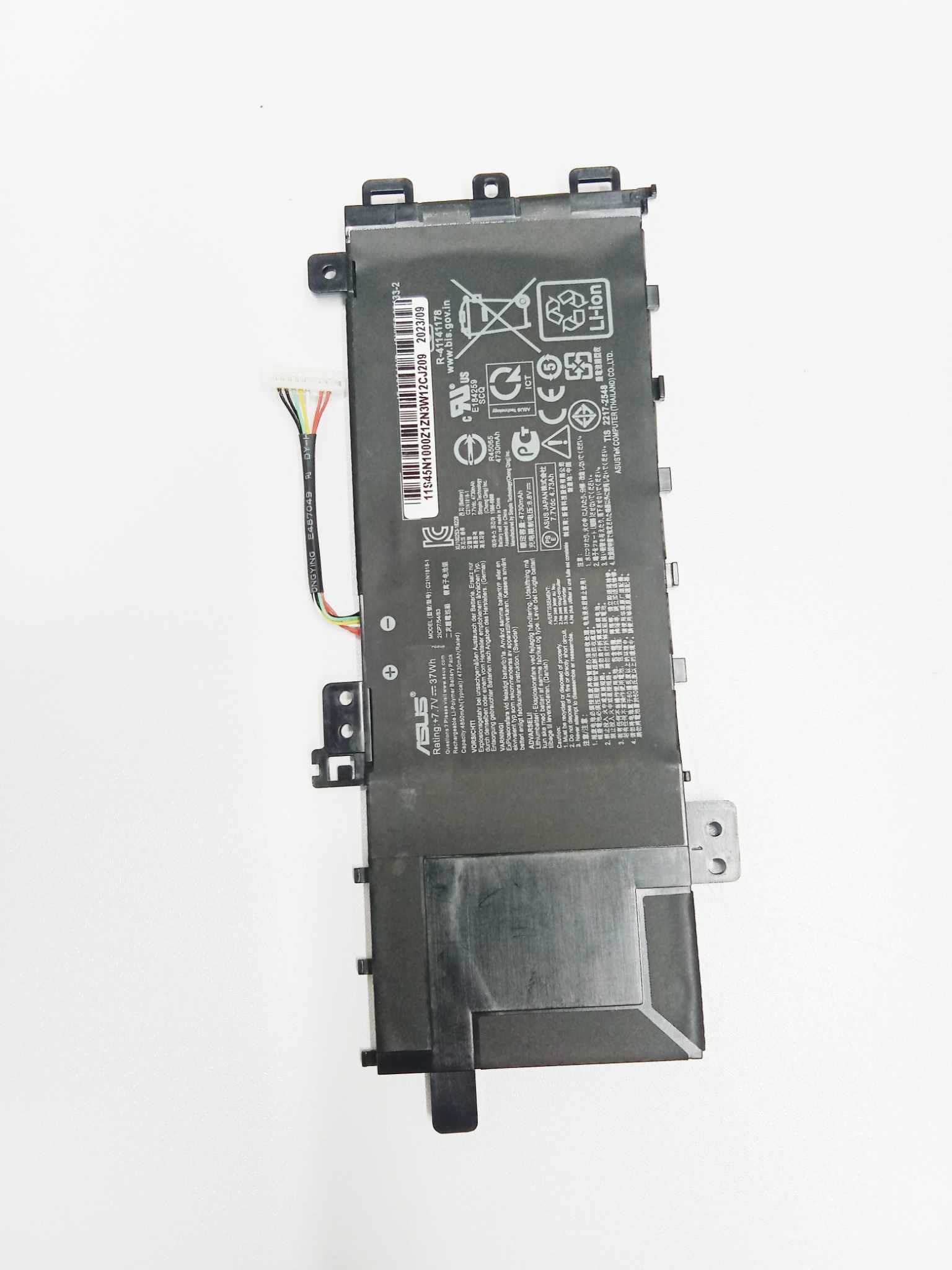 C21N1818-1 Battery For ASUS Vivobook 15 F512FA F512DA X512JA F512FB F512FJ F512FL F512UA X512FJ X512FL X512JF X512JP X512DK R564JA S512DK S512FA Series. 