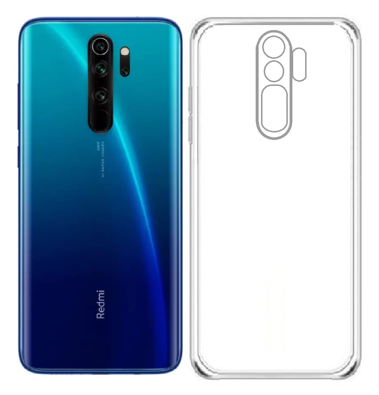 Xiaomi Redmi Note Pro TPU Back Cover Shockproof Silicone Bumper