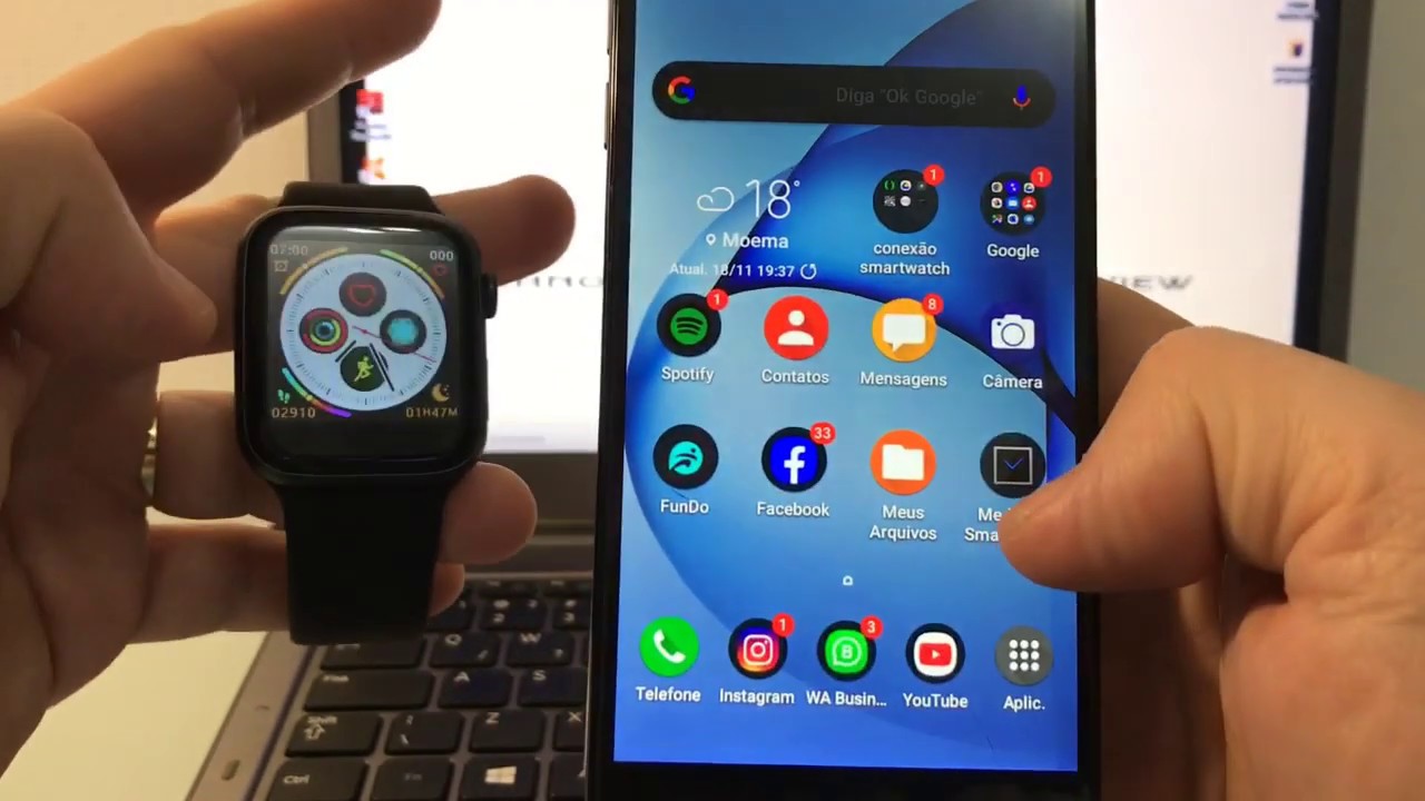 No.01 Pro Smart Watch IP67 Waterproof Calling Feature 1.75 Inch SmartWatch with Wireless Charging Pad. 