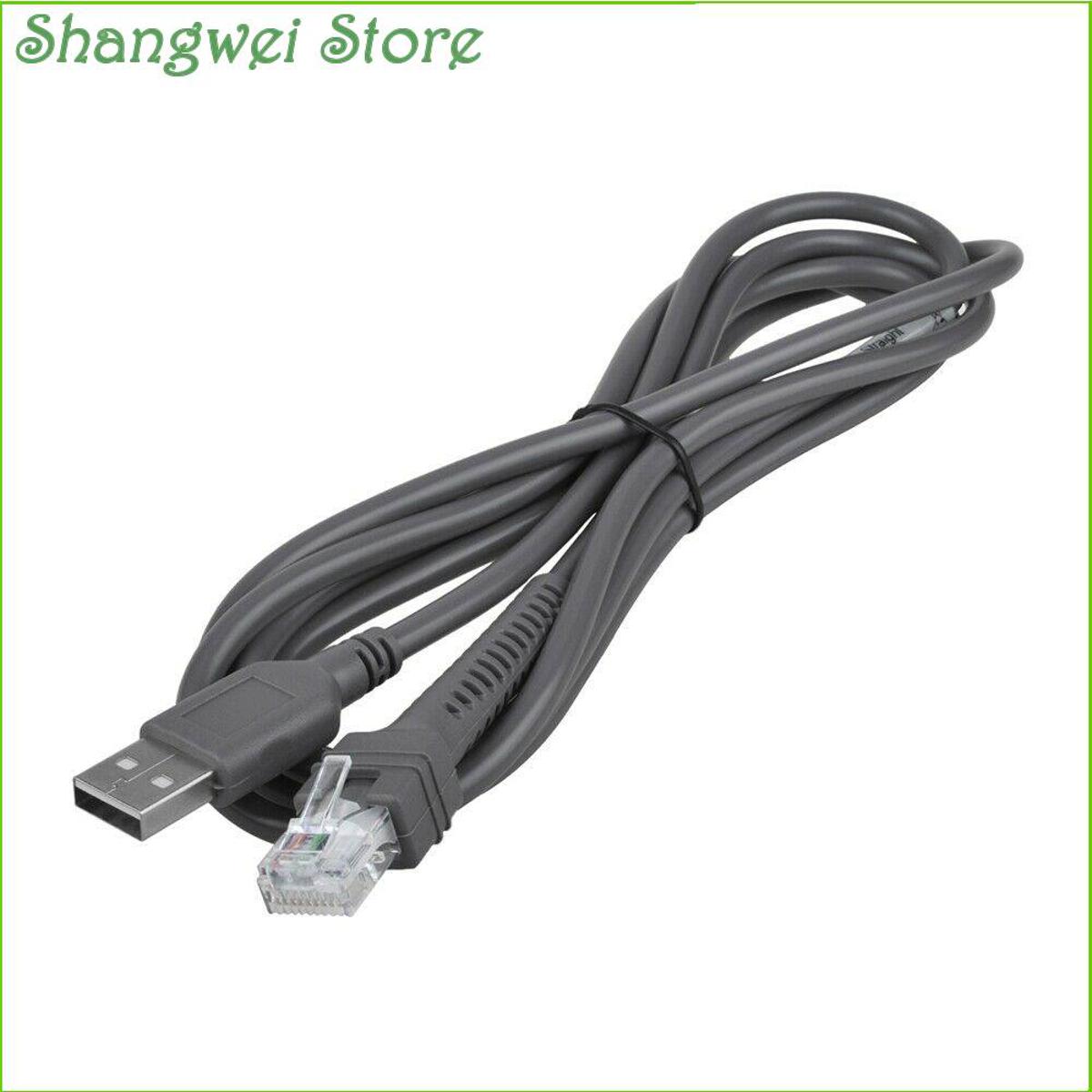 6.6ft USB Cable Cord Plug Wire For Symbol DS3478 DS3508 DS6607 Handheld Scanner