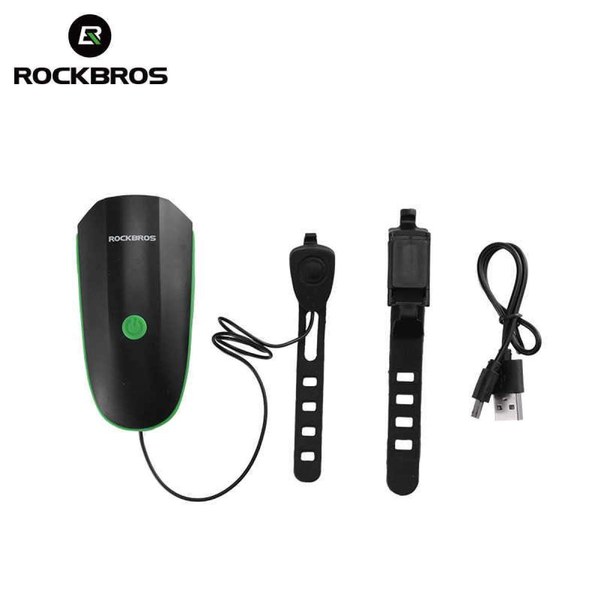 Light Up Your Bike with a Waterproof Rechargeable 2-in-1 Bicycle Light and Horn in Various Colors -Easy To use and Clean, A Unique Choice For Cyclists. 