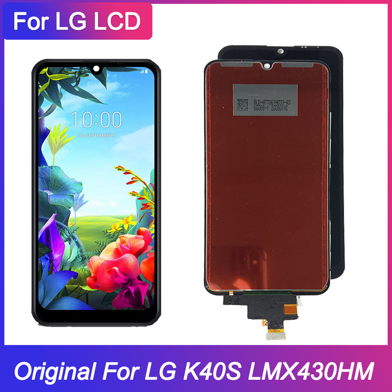 High Quality For LG K40S X430 LM-X430 X430EMW LCD Touch Screen Digitizer Component Replacement Fittings 100% Test for LG K40S