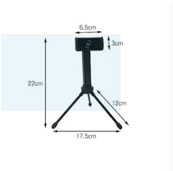 Mini Metal Mobile Camera Tripod Stand - Tripod - Tripod For Mobile. 