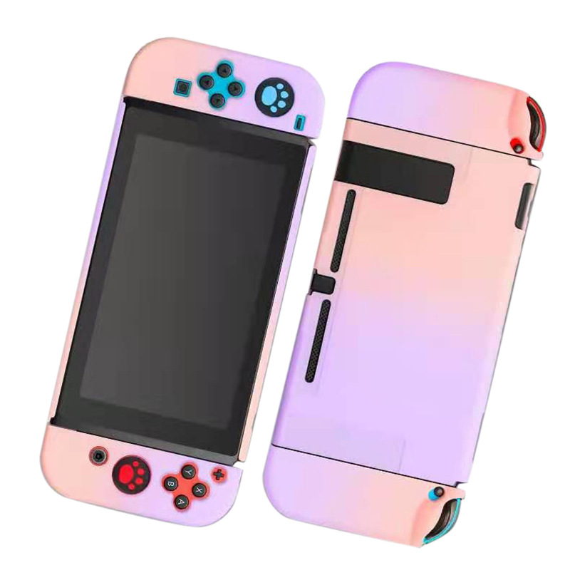 Nintendo SWITCH Protective Shell Gradient NS Split Shell Hard Shell Host Cover lite Crystal Case Custom Pattern. 