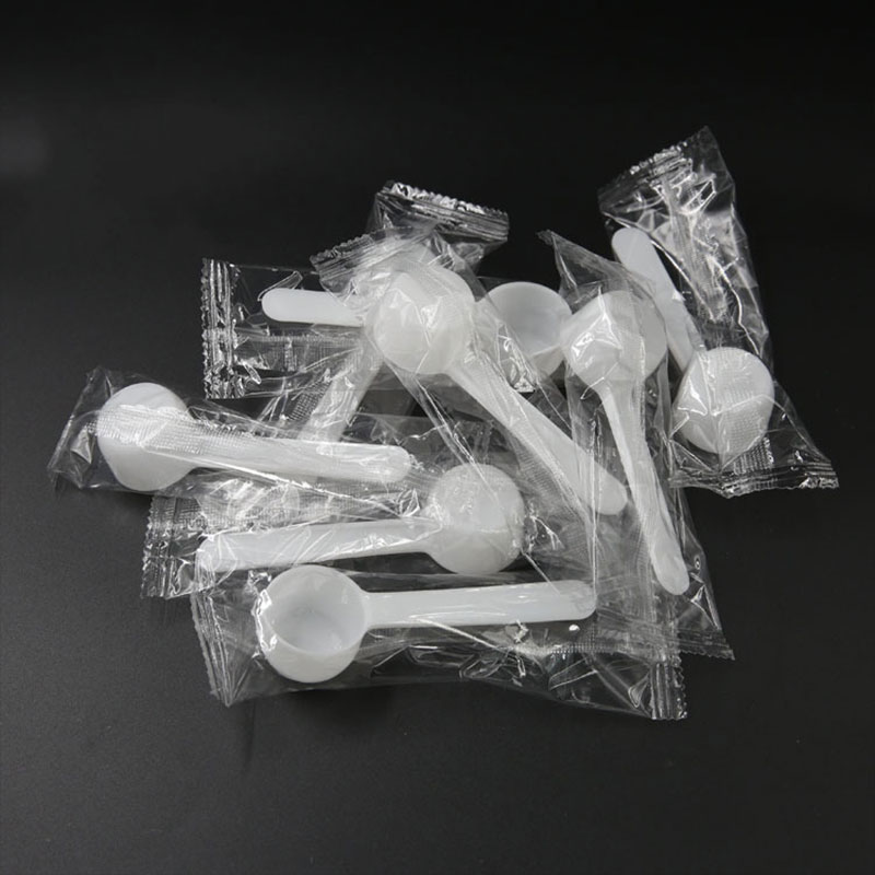 200Pcs Plastic Scoop 5 Gram PP Measuring Spoon 1ML Measure Tool