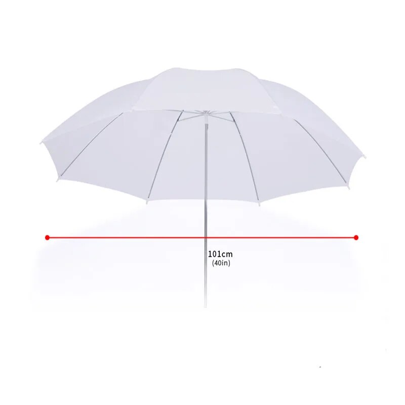 【YIYANGMAOYI111】White Soft 43"/umbrella diffuser Camera 40" Inch Translucent Photo Studio flash Soft Umbrella X CD05. 
