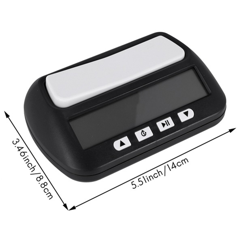 Professional Chess Clock Chess Clock Timer Chess Timer Game Timer Multipurpose Portable Digital Clock YS-902. 