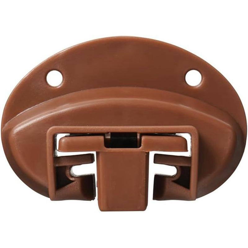 Drawer Slides Guides Plastic 5Pairs with Roller Undermount Drawer Slides Stopper for Dresser Drawer Parts. 