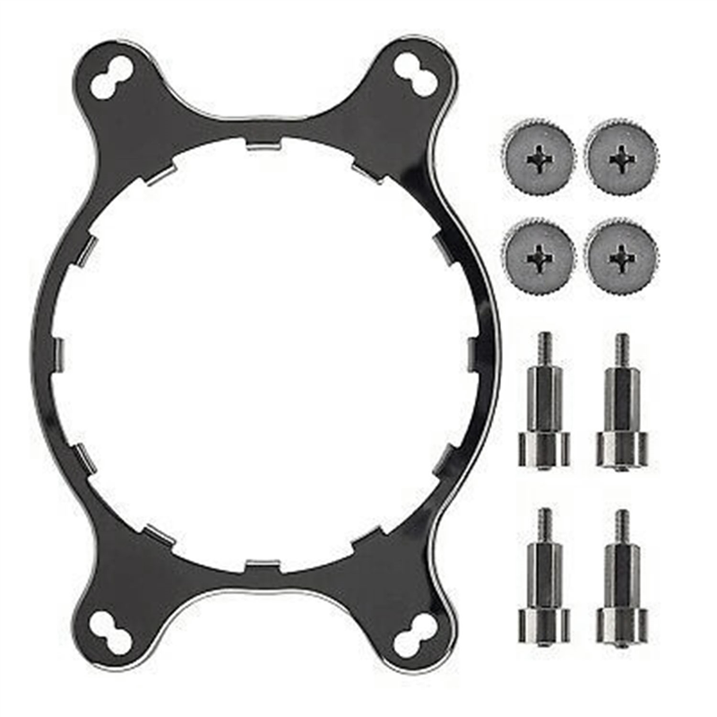 CPU Cooler Fan Bracket Heatsink Holder Replacement Computer Back Plate Replacement Cooling Support Heatsink for AM4 AM5. 