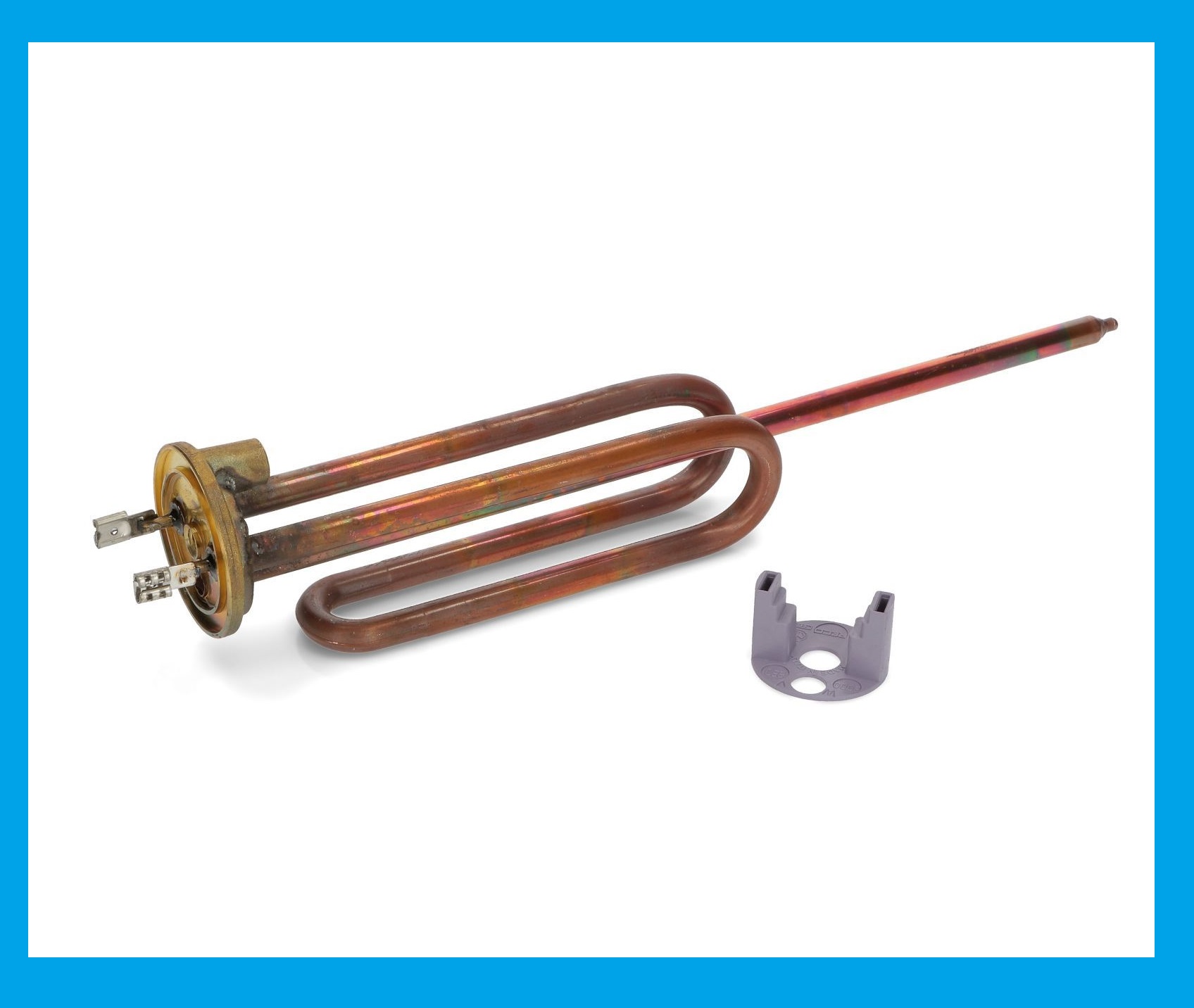 HEATER COIL FOR ARISTON GEYSER 220 VOLT 1500 WATT WITH OR WITHOUT THERMOSTAT. 