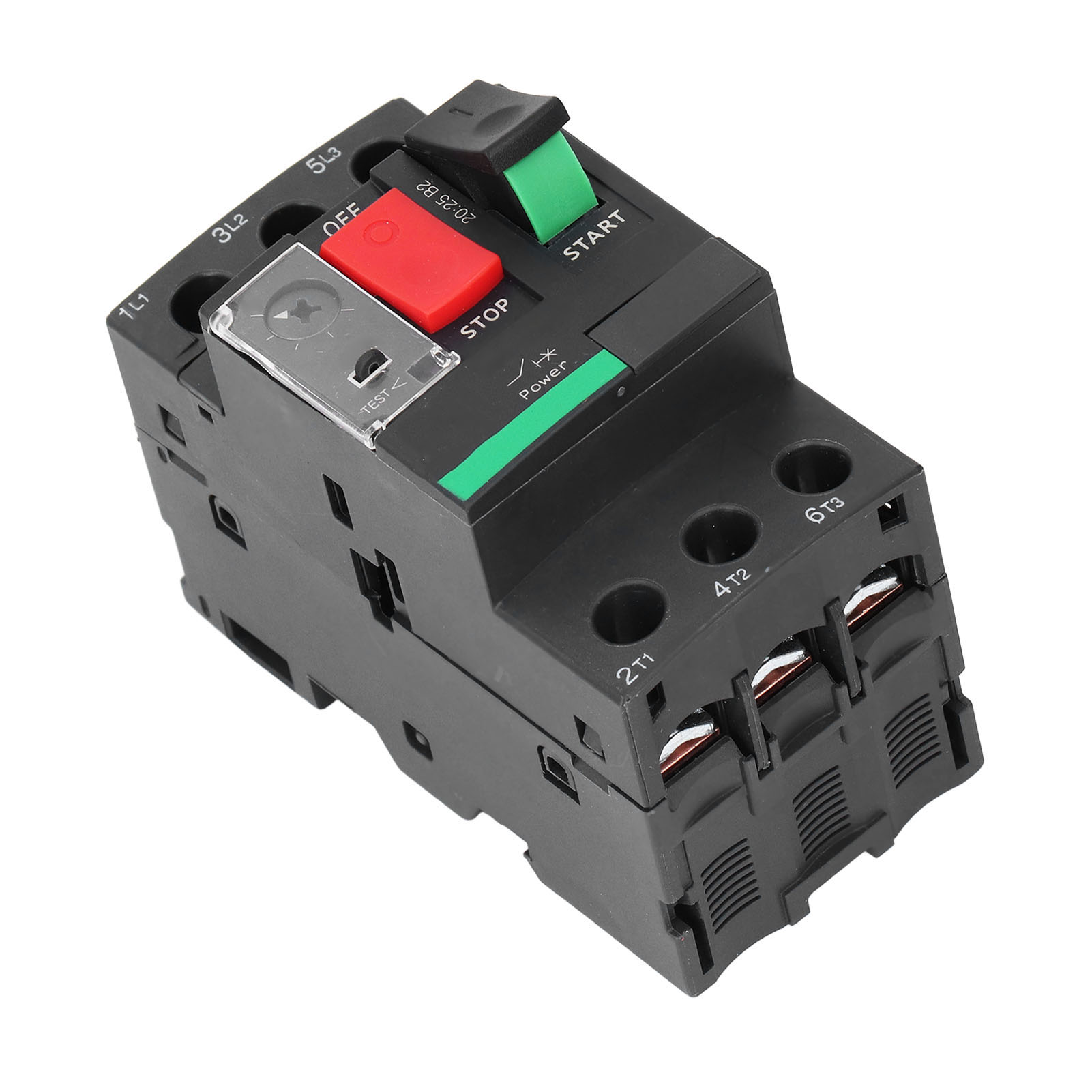 Motor Circuit Breaker, AC690V 2.5-4A Motor Protector Switch Button Control for Electrical Application. 