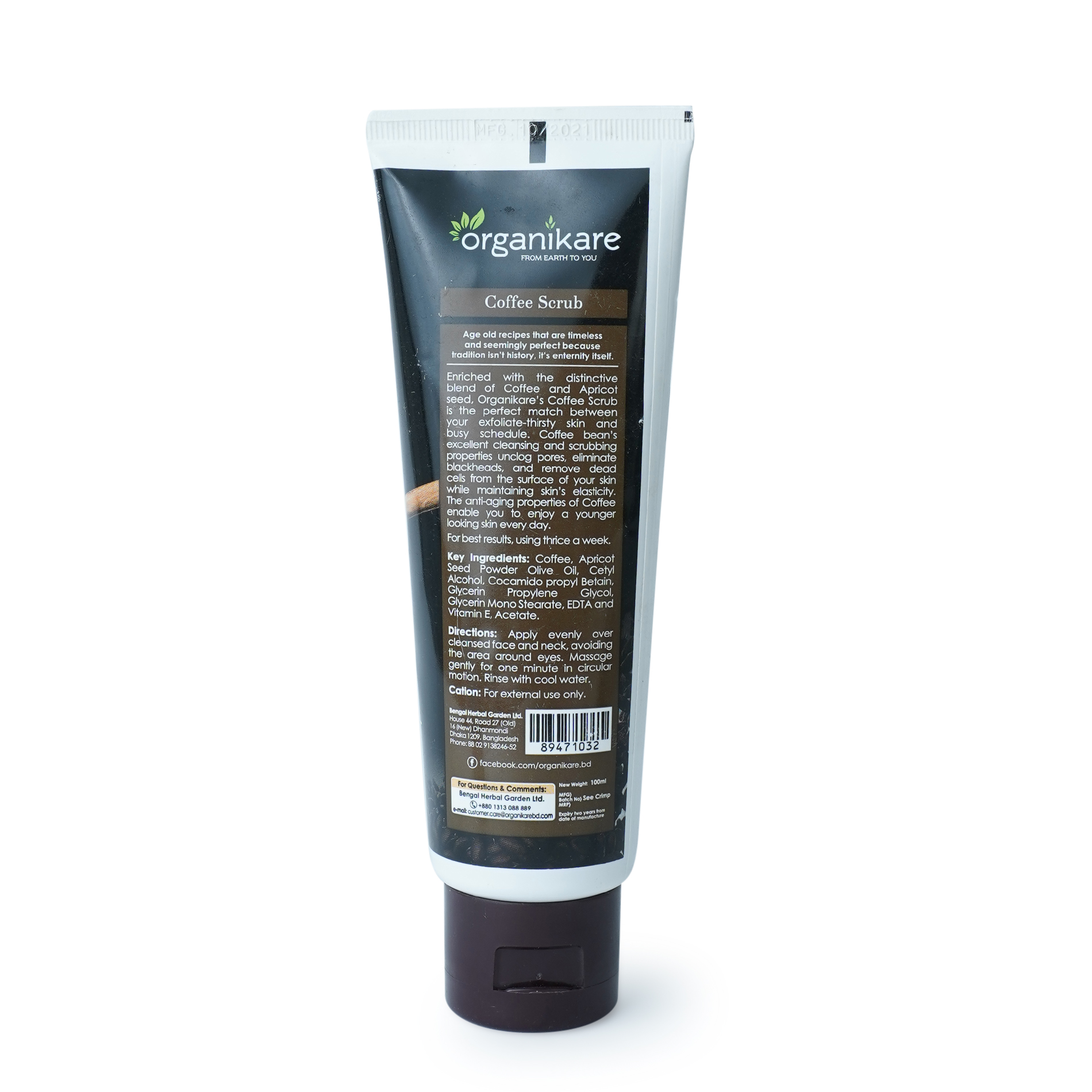 Organikare Coffee Scrub 100 ml 1pich. 