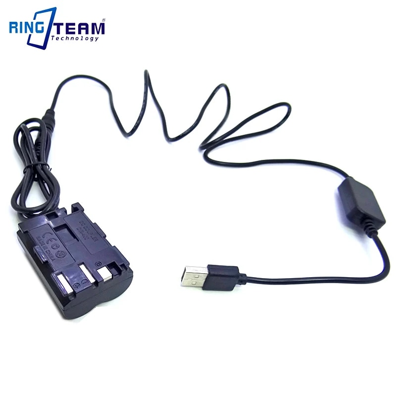 8.4V Cable + BP511 DR-400 DR400 DC Coupler Drive by DC 5V Power Bank for Canon Cameras EOS 10D 20D D0Da 30D 40D 5D 50D D30 D60