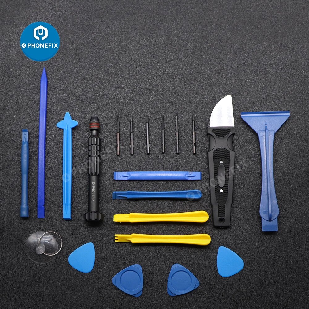 Mobile Phone Screen Opening Repair Tools Kit Battery Replace Screwdriver Pry Disassemble Tool Set for IPhone 13 Pro Max 12 11 XS. 