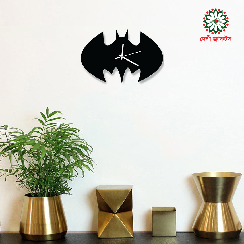 Decorative Wooden Board Wall Clock for Home Décor -1010