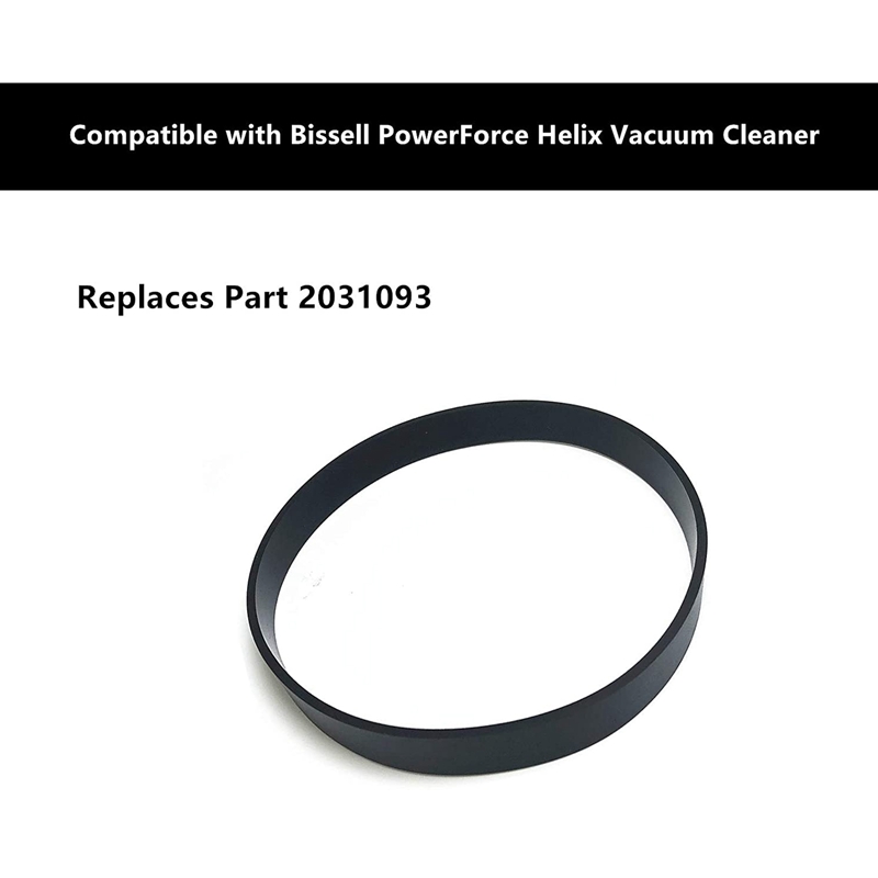 Replacement Belt for Bissell PowerForce Helix Vacuum Cleaner,Compatible for 2191U, 2191, 2190, 1797, 1700 Part 2031093. 