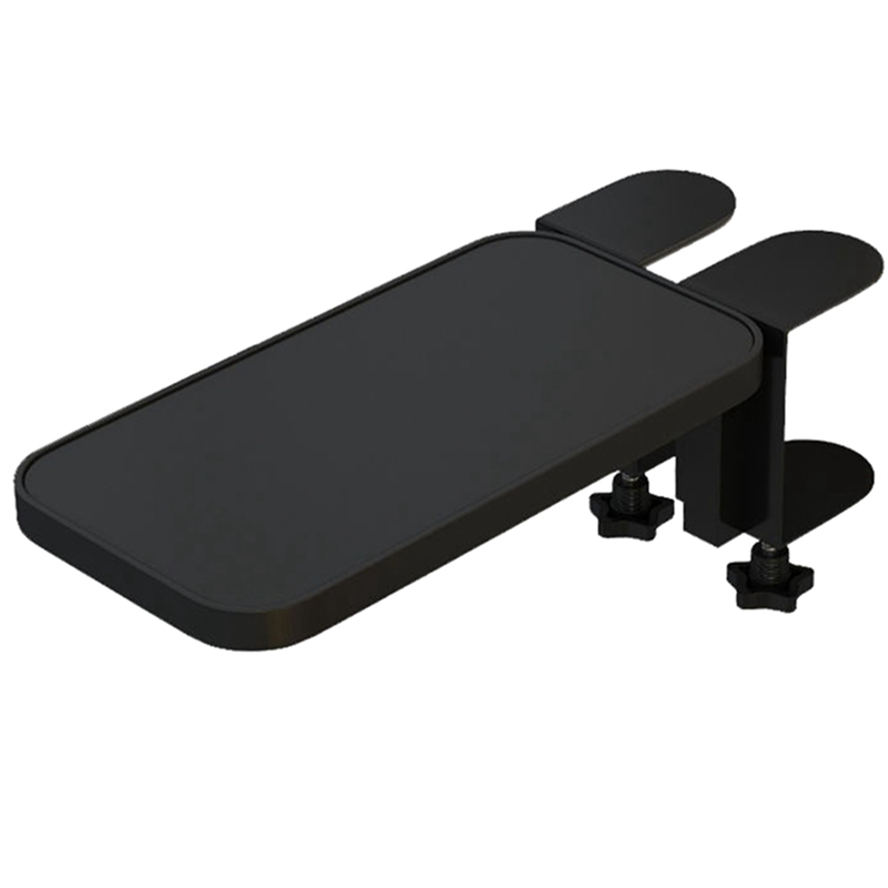 1 Piece Desk Computer Support Mouse Pad Wrist Support Arm Bracket Folding Keyboard Elbow Support Pad White. 
