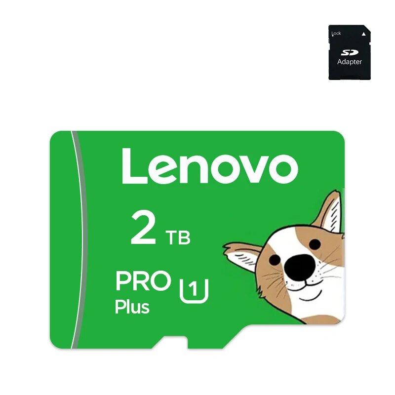 Lenovo Micro SD Card 2/1TB Memory Card 1TB Class 10 Micro TF A1 High Speed Flash TF Cards 512GB 256GB C10 For Mobile Phone. 