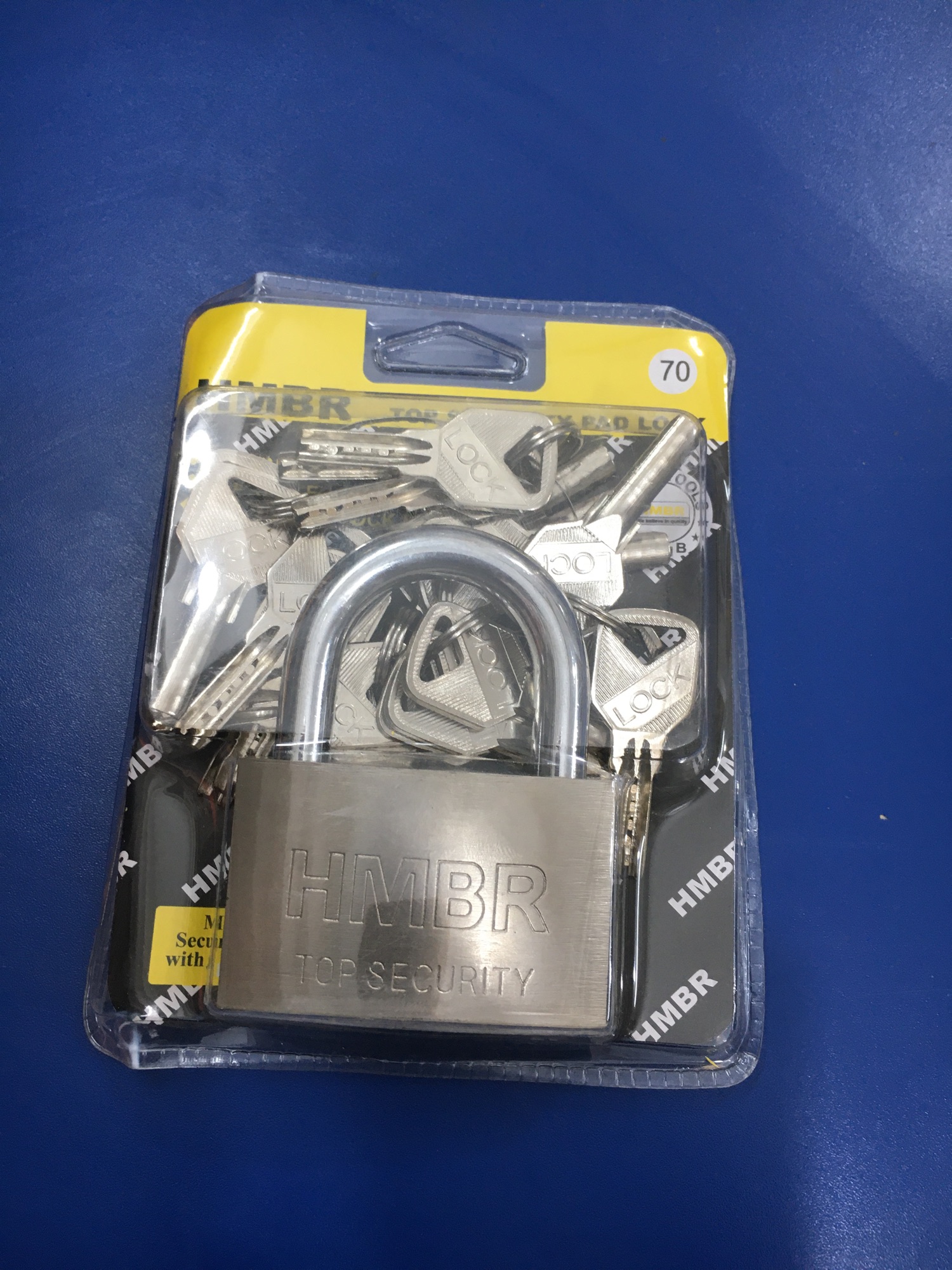 HMBR 21 keys 70mm lock