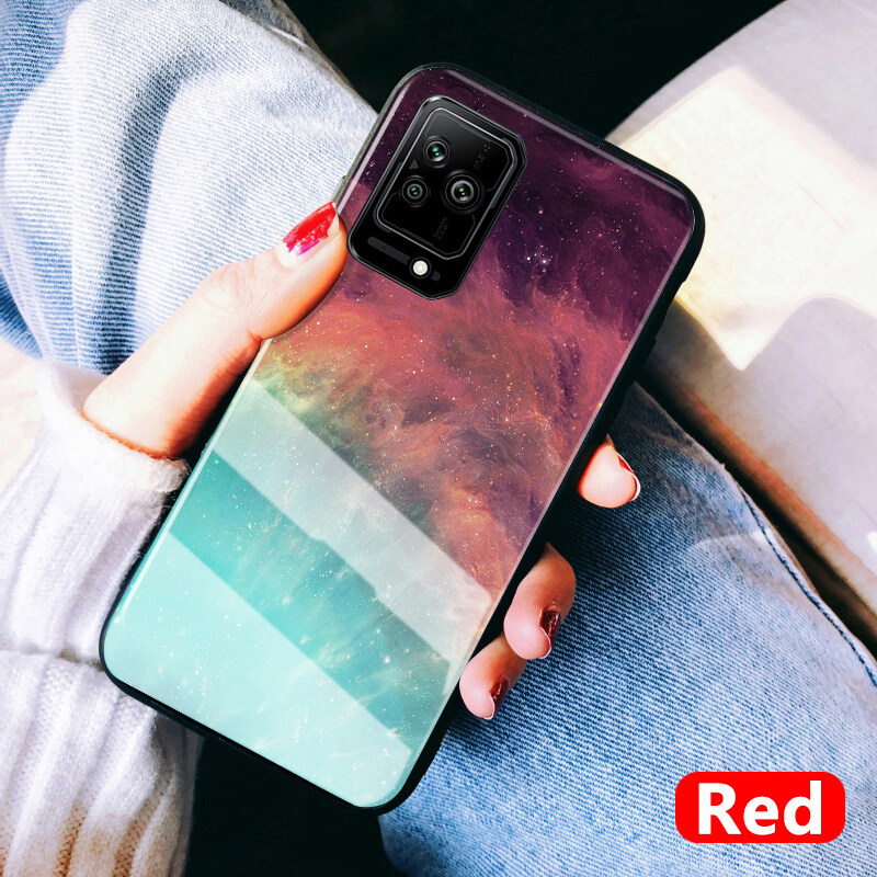 For BlackShark 5 Pro Cases Protector Phone Cases Starry Sky Couple Phone Cases for BlackShark5 Pro Mirror Glass