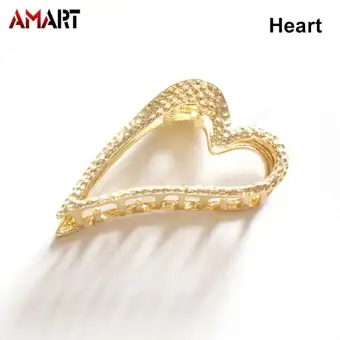 1 Pcs Women Metal Hair Claw Hair Clips Lady Barrette Styling