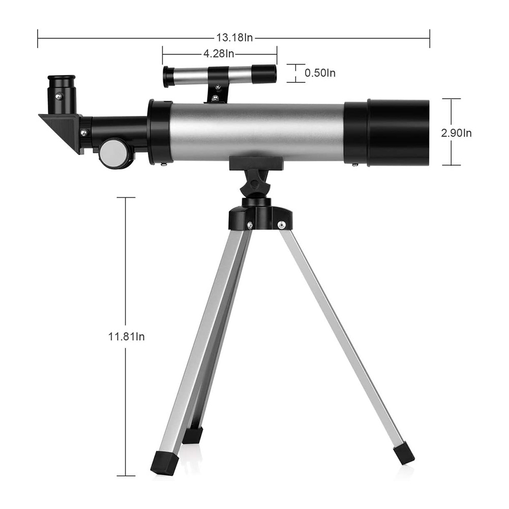 Kids Astronomical Telescope Professional Reflect Spyglass Education Science Beginners Monocular With Tripod Camping Travel Gifts. 