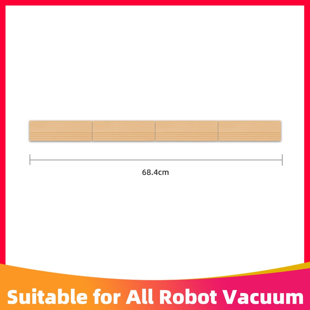 Threshold Bars Step Ramp Climbing Mat Spare Parts Accessories Replacement For XiaoRoborock iRobot Roomba Robot Vacuum Sweeper-Set C. 