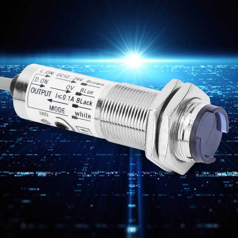 CDD-40N BERM Photoelectric Switch Proximity Sensor 4-Wire NPN NO DC10-30V 10-30mm. 