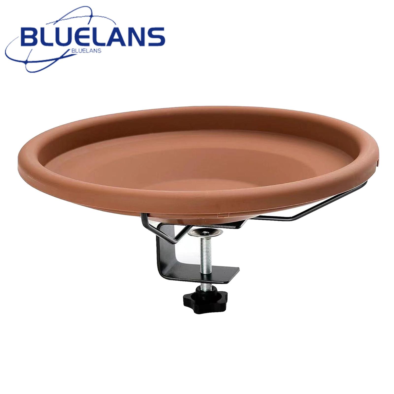 Bird Food Container Large Capacity Hummingbird Feeder Bird Bath Bowl with Adjustable Stand Easy Access Bird Feeder for Squirrel-proof Bird Feeder