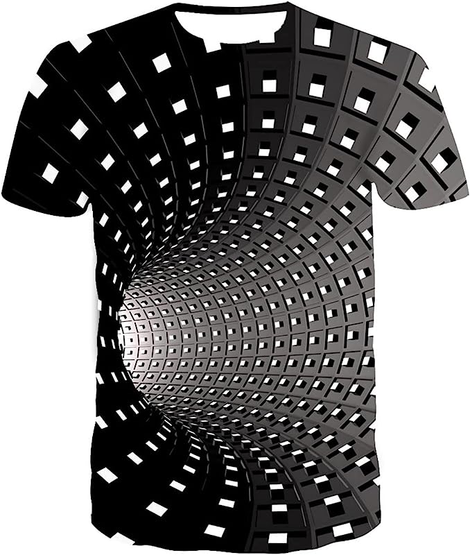 OFOKEDA 3D Printed Fun Graphic Super 3D Graphic T-Shirt Daraz.bd