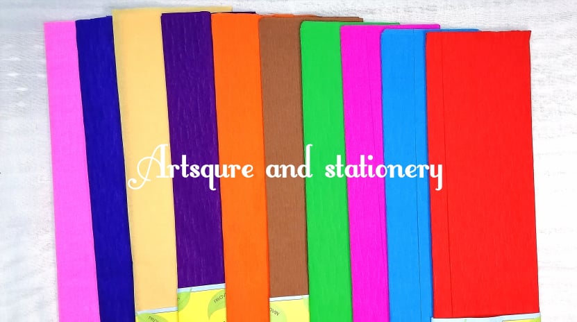 10 Different Color Craft Tissue Paper (20 wide x 80 long Inches) Pack Of 10. 