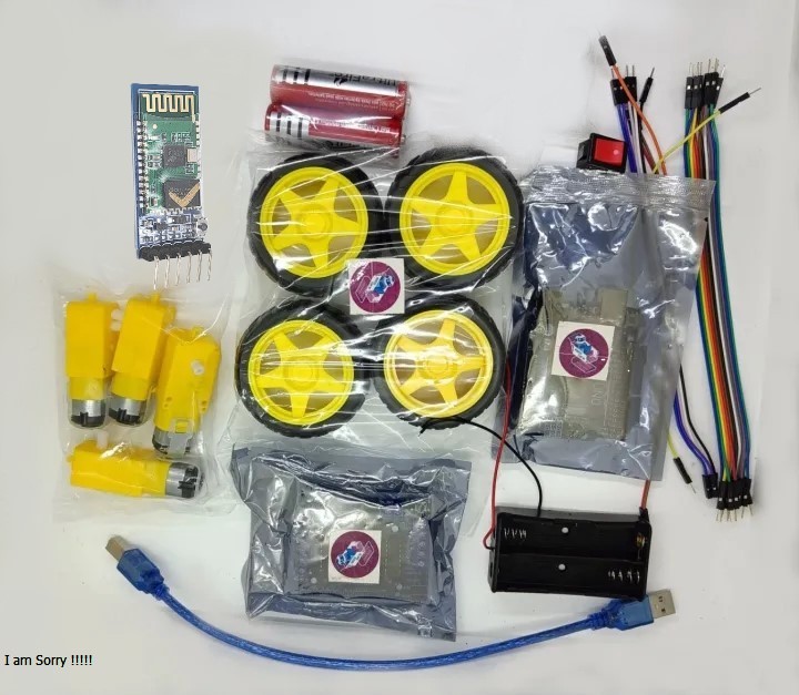 Bluetooth controlled Robot RoboBox-2 - remote control Robot