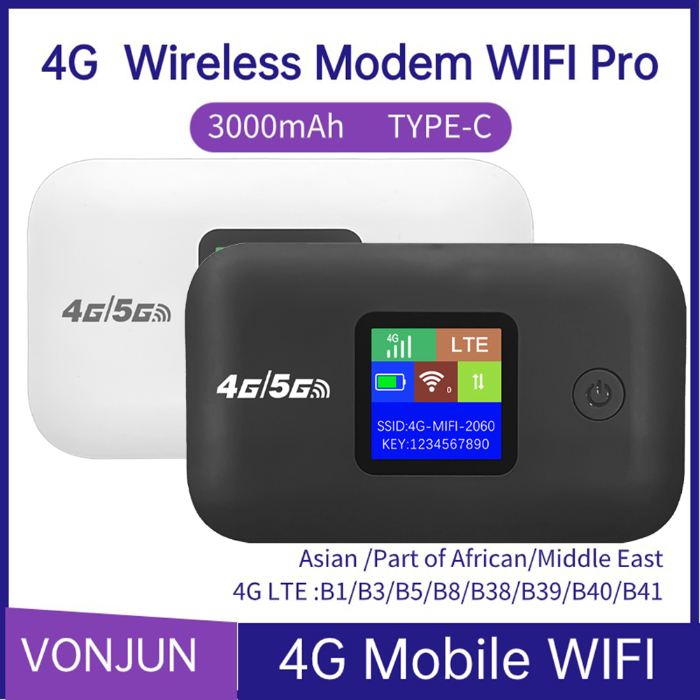 A8 4G Lte yönlendirici kablosuz Wifi taşınabilir Modem 3000mAh Mini açık Hotspot cep SIM SIM kart yuvası tekrarlayıcı ile 150mbps