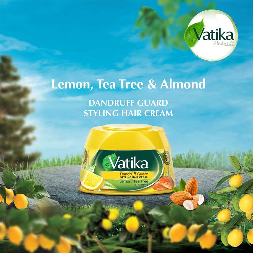 Vatika Dandruff Guard Hair Styling Cream 140ml