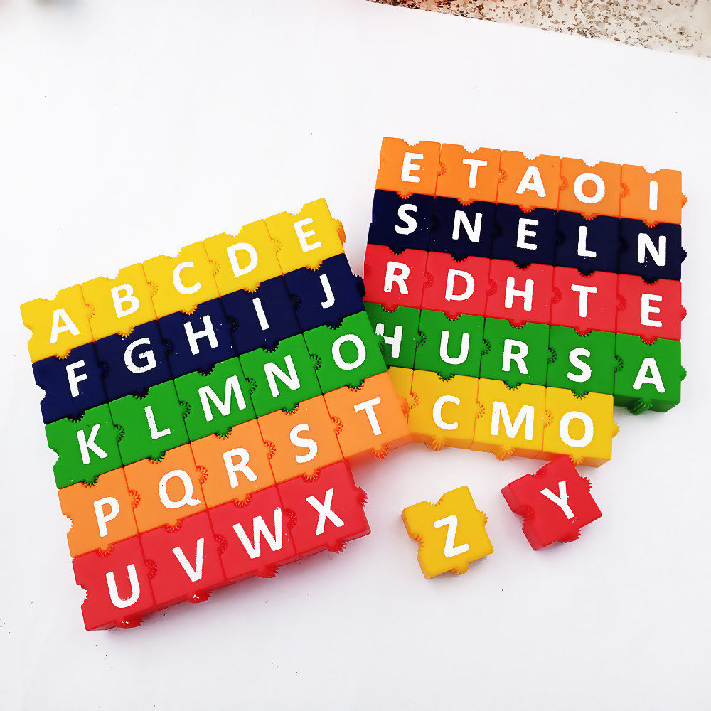 ABCD Letter Puzzle English Letter Alphabet Puzzle Game For Kids - Baby ...