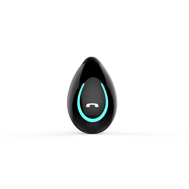 Wireless bluetooth headset does not enter the ear, bone conduction, sports, running, ear clip, mini portable, waterproof, one piece of delivery. 