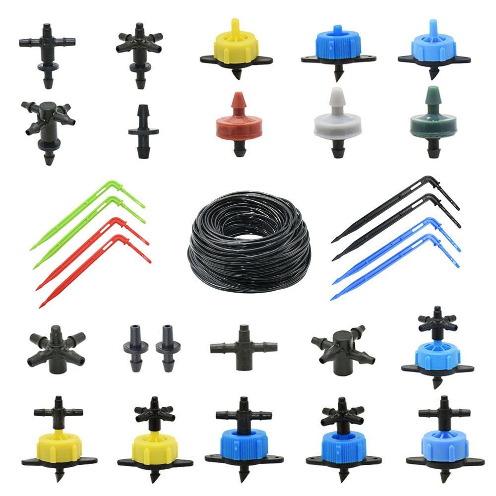 2L 4L 8L Dripper Micro Irrigation 1/2/4-way Arrow Dropper Connector Cross Water Splitter Emitter Drip Arrow Irrigation System. 
